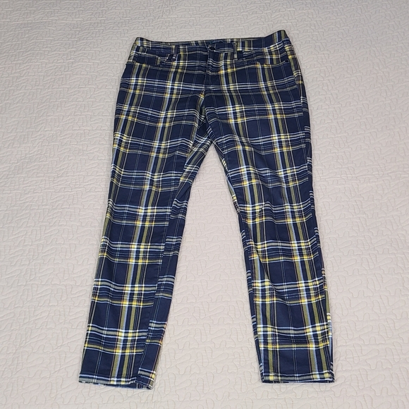 Wild Fable Tartan Plaid casual pull on pants size 32 - Picture 5 of 12